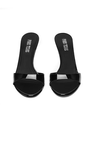 Lidia 70 mules in black patent leather PARIS TEXAS | PX1141XVN01BLACK